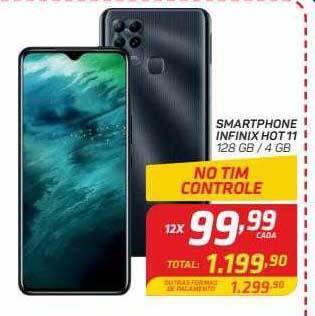 GBarbosa Smartphone infinix hot 11 128 gb - 4 gb oferta