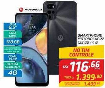GBarbosa Smartphone motorola g22 128 gb - 4 g oferta