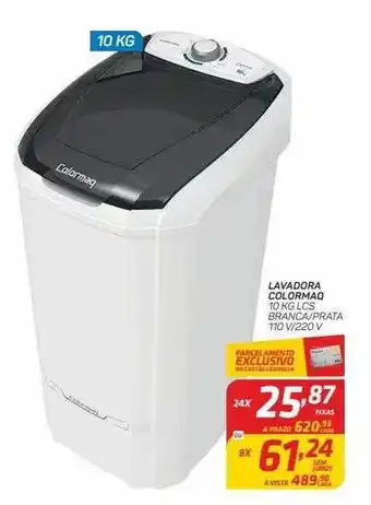 GBarbosa Lavadora colormaq lcs branca-prata 110v-220v oferta