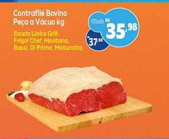 GoodBom Contrafilé bovino peça a vacuo kg oferta