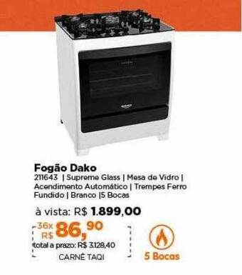Fogão dako