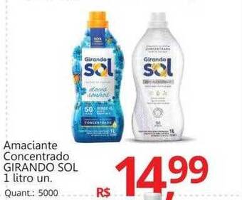 Supermercados Koch Amaciante concentrado girando sol oferta