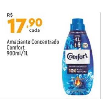 Amaciante concentrado comfort