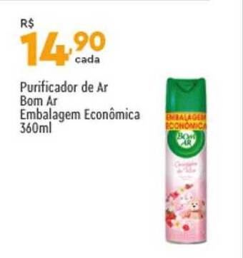 Supper Rissul Purificador de ar bom ar embalagem econômica oferta