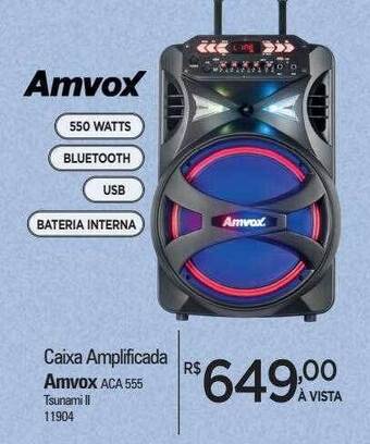 Zenir Caixa amplificada amvox oferta