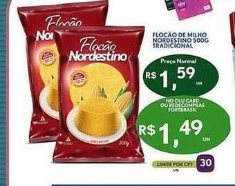 Rede Compras Flocão de milho nordestino tradicional oferta