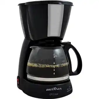 Carrefour Cafeteira elétrica britânia preto cp15 - 220v oferta