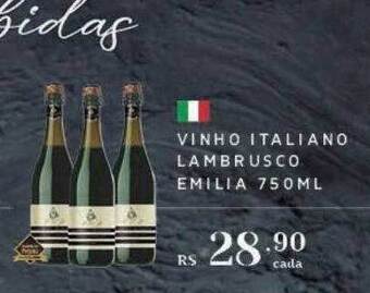 Empório Bahamas Vinho italiano lambrusco emilia oferta