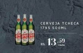 Empório Bahamas Cerveja tcheca 1795 oferta