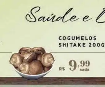 Cogumelos shitake