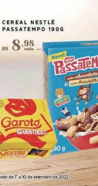 Empório Bahamas Cereal nestlé passatempo oferta