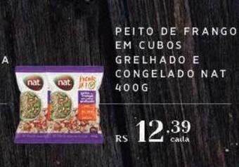 Empório Bahamas Peito de frango em cubos grelhado e congelado nat oferta