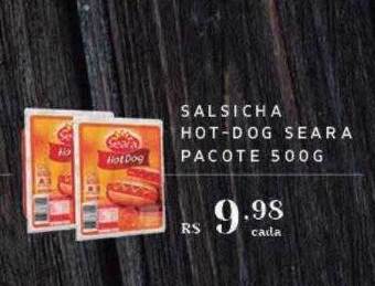 Empório Bahamas Salsicha hot-dog seara pacote oferta