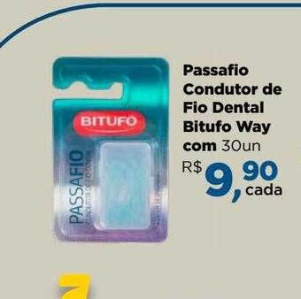 Passafio condutor de fio dental bitufo way