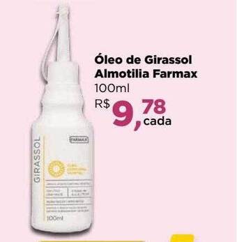 Óleo de girassol almotilia farmax