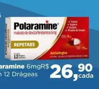 Farmácias Nissei Polaramine oferta
