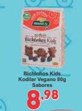 Bichinhos kids kodilar vegano sabores