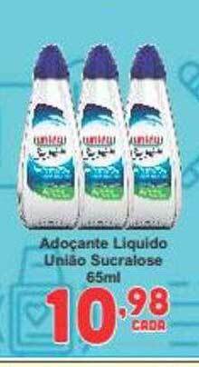 Adoçante liquido união sucralose