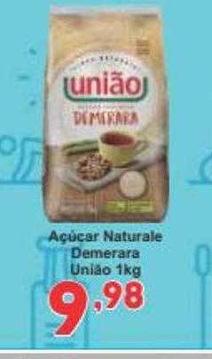 Rede Super Compras Açucar naturale demerara união oferta