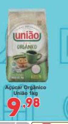 Rede Super Compras Açucar orgânico união oferta