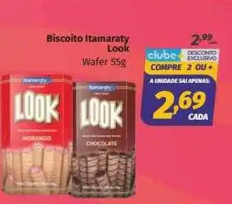 Biscoito itamaraty look wafer