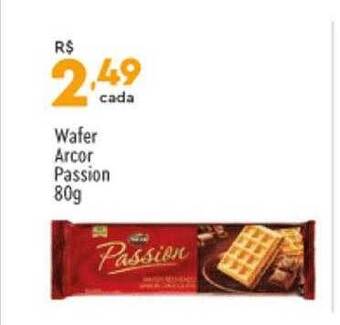 Supper Rissul Wafer arcor passion oferta