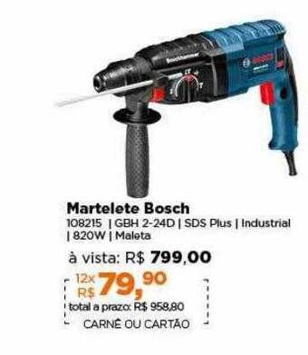 Lojas TaQi Martelete bosch oferta