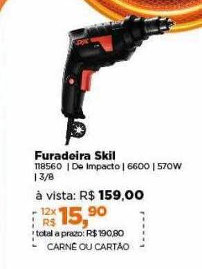 Lojas TaQi Furadeira skil oferta