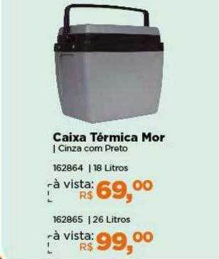 Lojas TaQi Caixa térmica mor oferta