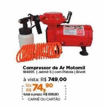 Compressor de ar motomil