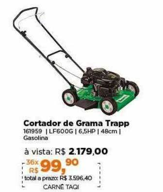 Lojas TaQi Cortador de grama trapp oferta