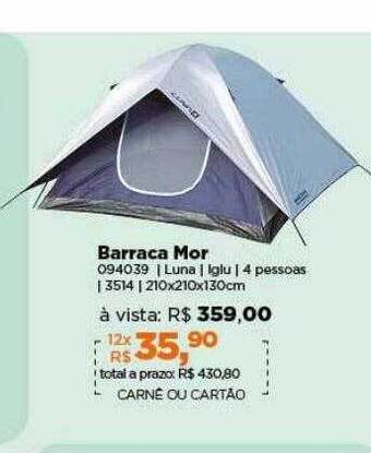 Lojas TaQi Barraca mor oferta
