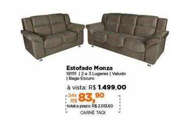 Lojas TaQi Estofado monza oferta