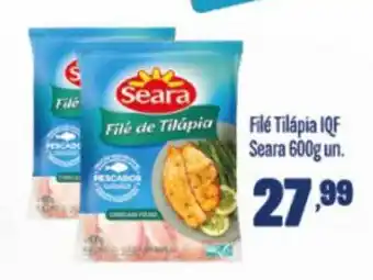 Rede Top Filé tilápia iqf seara oferta