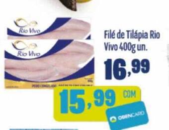 Rede Top Filé de tilápia rio vivo oferta