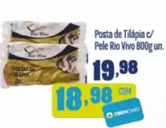 Rede Top Posta de tilápia c- pele rio vivo oferta