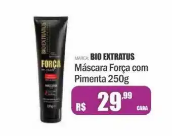 Marca bio extratus máscara força com pimenta