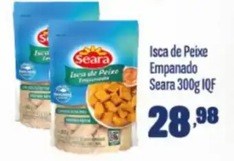 Rede Top Isca de peixe empanado seara iqf oferta