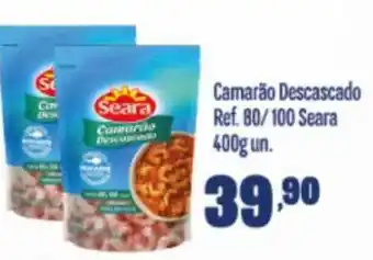 Camarão descascado ref. 80-100 seara