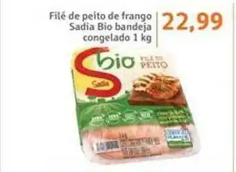 Sonda Filé de peito de frango sadia bio bandeja congelado oferta