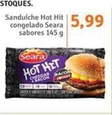 Sonda Sanduíche hot hit congelado seara sabores oferta