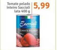 Sonda Tomate pelado inteiro sacciali oferta