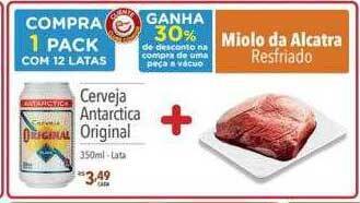 Supermercados Condor Cerveja antarctica original oferta