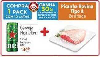 Supermercados Condor Cerveja heineken oferta