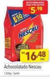 Supermercados Condor Achocolatado nescau oferta
