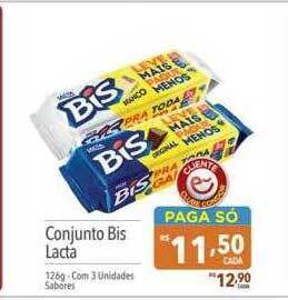 Supermercados Condor Conjunto bis lacta oferta