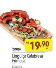 Supermercados Condor Linguiça calabresa frimesa oferta