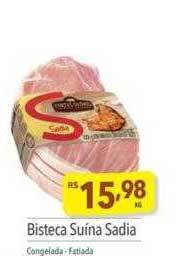 Supermercados Condor Bisteca suína sadia oferta