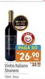 Supermercados Condor Vinho italiano stranero oferta