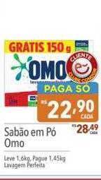 Supermercados Condor Sabão em pó omo oferta